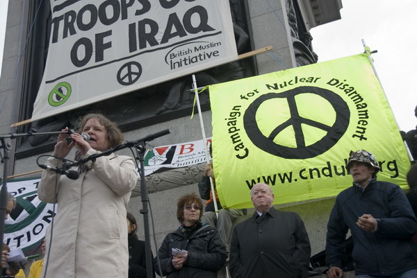 Stop Trident, Troops out of Iraq &copy; 2007, Peter Marshall 